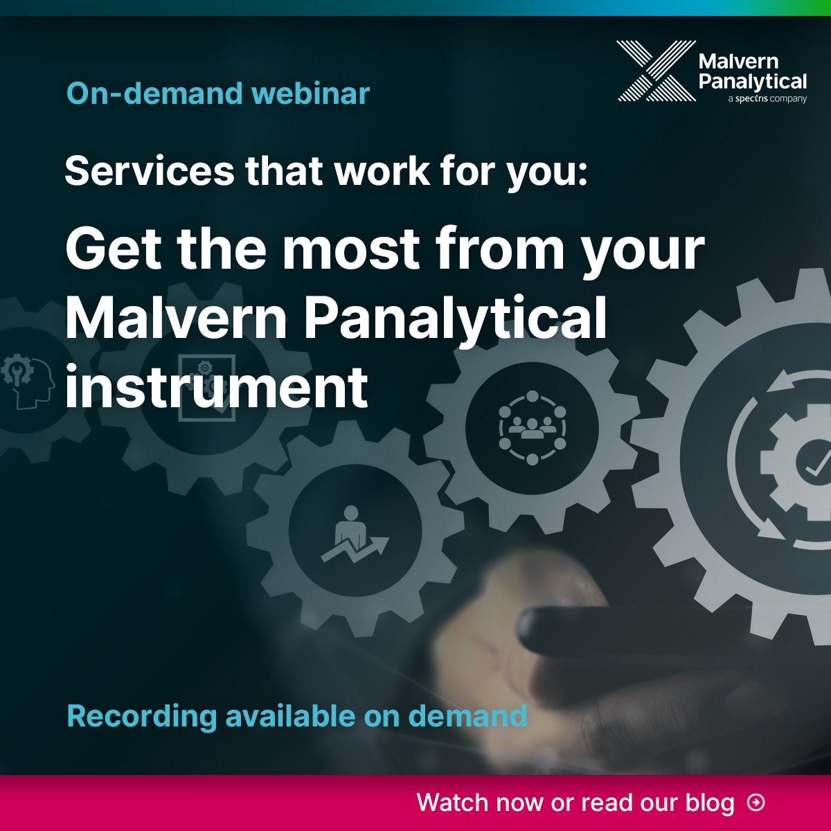 Analytical excellence doesn’t end with your instrument: How our services support you